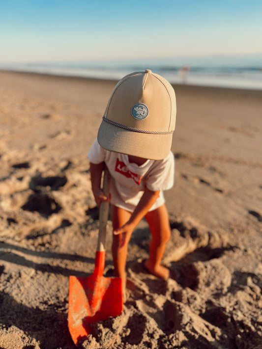 Beach day with kids